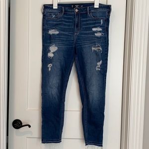 Hollister high rise crop jeans (13)
